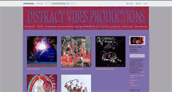 Desktop Screenshot of distractvibes.bandcamp.com