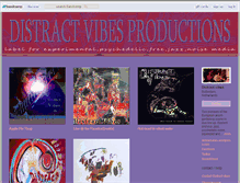 Tablet Screenshot of distractvibes.bandcamp.com