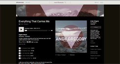 Desktop Screenshot of andygregory.bandcamp.com