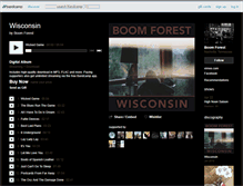 Tablet Screenshot of boomforest.bandcamp.com