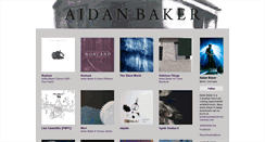 Desktop Screenshot of aidanbaker.bandcamp.com