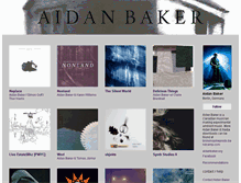 Tablet Screenshot of aidanbaker.bandcamp.com