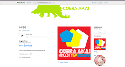 Desktop Screenshot of cobraakai.bandcamp.com