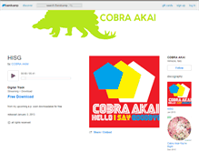 Tablet Screenshot of cobraakai.bandcamp.com