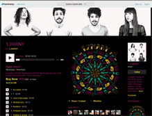 Tablet Screenshot of 12many.bandcamp.com