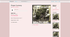 Desktop Screenshot of millionsofbrazilians.bandcamp.com