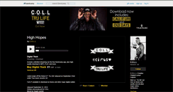 Desktop Screenshot of coll1.bandcamp.com