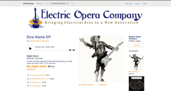 Desktop Screenshot of electricoperacompany.bandcamp.com