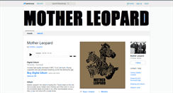 Desktop Screenshot of motherleopardmusic.bandcamp.com