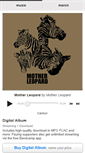 Mobile Screenshot of motherleopardmusic.bandcamp.com