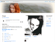 Tablet Screenshot of kendraspringer.bandcamp.com