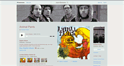 Desktop Screenshot of animalpants.bandcamp.com