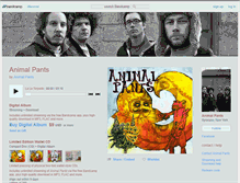 Tablet Screenshot of animalpants.bandcamp.com