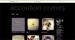 Desktop Screenshot of accordioncrimes.bandcamp.com