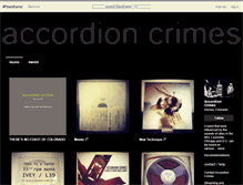 Tablet Screenshot of accordioncrimes.bandcamp.com