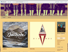 Tablet Screenshot of behindsapphire.bandcamp.com