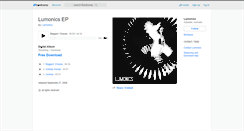 Desktop Screenshot of lumonics.bandcamp.com