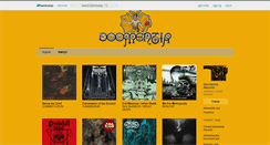 Desktop Screenshot of doomentiarecords.bandcamp.com
