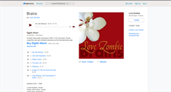Desktop Screenshot of lovezombie.bandcamp.com