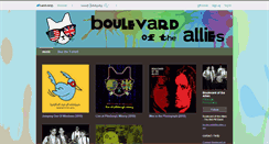 Desktop Screenshot of boulevardoftheallies.bandcamp.com