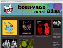 Tablet Screenshot of boulevardoftheallies.bandcamp.com