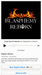 Mobile Screenshot of blasphemyreborn.bandcamp.com