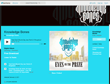 Tablet Screenshot of knowledgebones.bandcamp.com