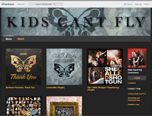 Tablet Screenshot of kidscantfly.bandcamp.com