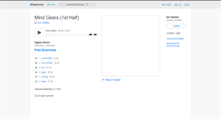 Desktop Screenshot of eathealthy.bandcamp.com