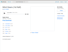 Tablet Screenshot of eathealthy.bandcamp.com