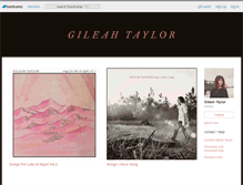 Tablet Screenshot of gileahtaylor.bandcamp.com