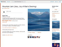 Tablet Screenshot of montanaskies.bandcamp.com