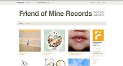 Desktop Screenshot of friendofminerecords1.bandcamp.com