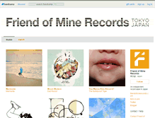 Tablet Screenshot of friendofminerecords1.bandcamp.com