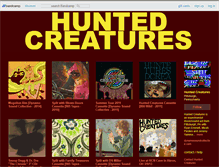 Tablet Screenshot of huntedcreatures.bandcamp.com