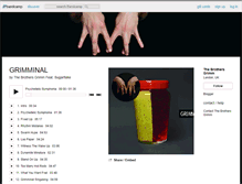 Tablet Screenshot of grimminal.bandcamp.com
