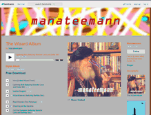 Tablet Screenshot of manateemann.bandcamp.com