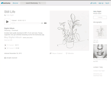 Tablet Screenshot of holynight.bandcamp.com