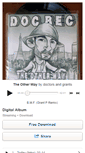 Mobile Screenshot of docbec.bandcamp.com