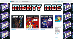 Desktop Screenshot of mightymoe.bandcamp.com