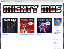 Tablet Screenshot of mightymoe.bandcamp.com