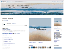 Tablet Screenshot of guyfox.bandcamp.com