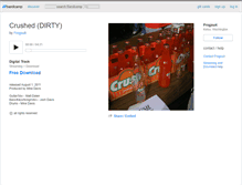Tablet Screenshot of frogsuit.bandcamp.com