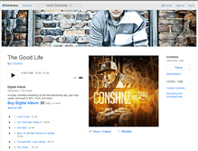 Tablet Screenshot of conshnz.bandcamp.com