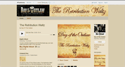 Desktop Screenshot of dayoftheoutlaw.bandcamp.com