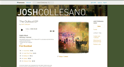 Desktop Screenshot of joshcollesano.bandcamp.com