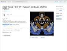 Tablet Screenshot of modernheartsmusic.bandcamp.com