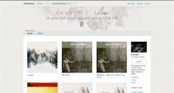 Desktop Screenshot of caravels.bandcamp.com