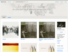 Tablet Screenshot of caravels.bandcamp.com