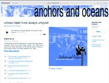 Tablet Screenshot of anchorsandoceans.bandcamp.com